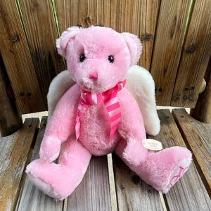 Victoria Secret Pink Bear with White Wings Limited Edition. NWT